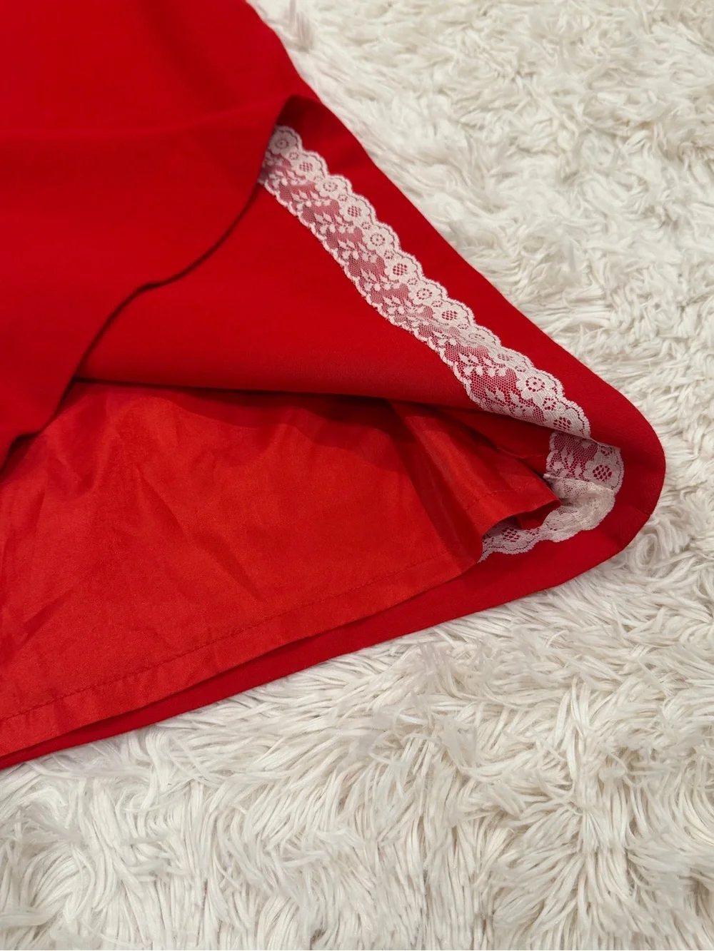 Kate Spade Luna Flare Ruffle Sleeve Dress 8 Red Wool Shift Holiday Office Party